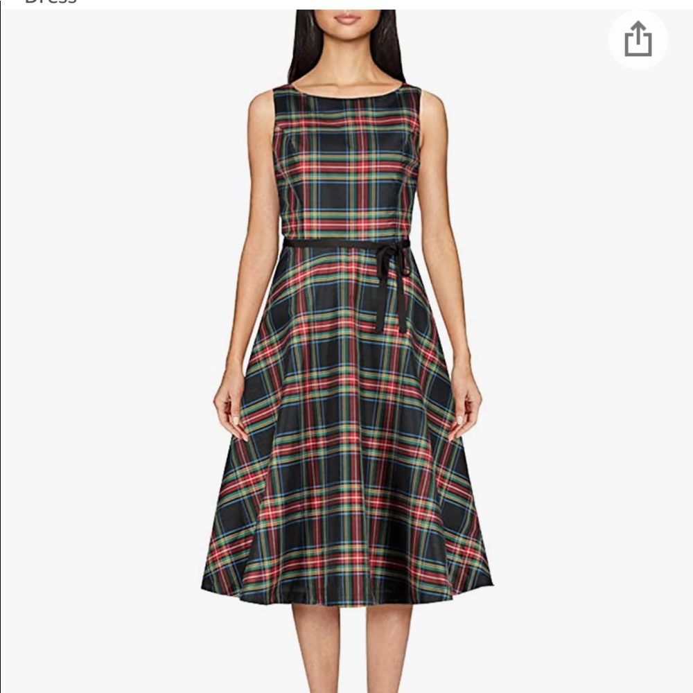 Christmas Dress tartan plaid